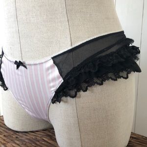 Victoria’s Secret lace ruffle thong